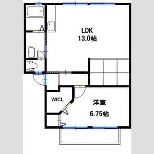 ハイツサンライフ　A棟の間取り