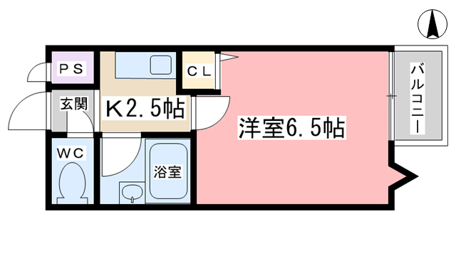 ショーミエール安朱の間取り