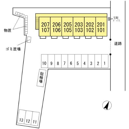 【高岡市本町のアパートのその他】