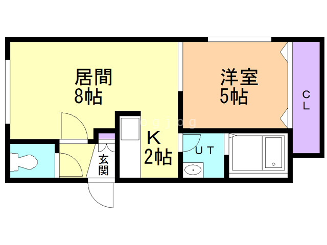 メゾンブレイニーの間取り