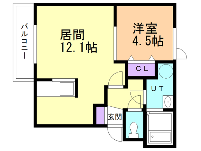 シャルム中島・５番館の間取り