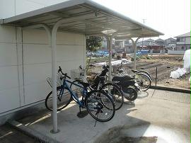その他共有部分　屋根付き駐輪場