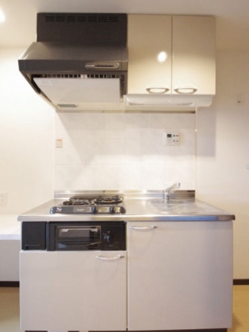 キッチン　ビルトインコンロ