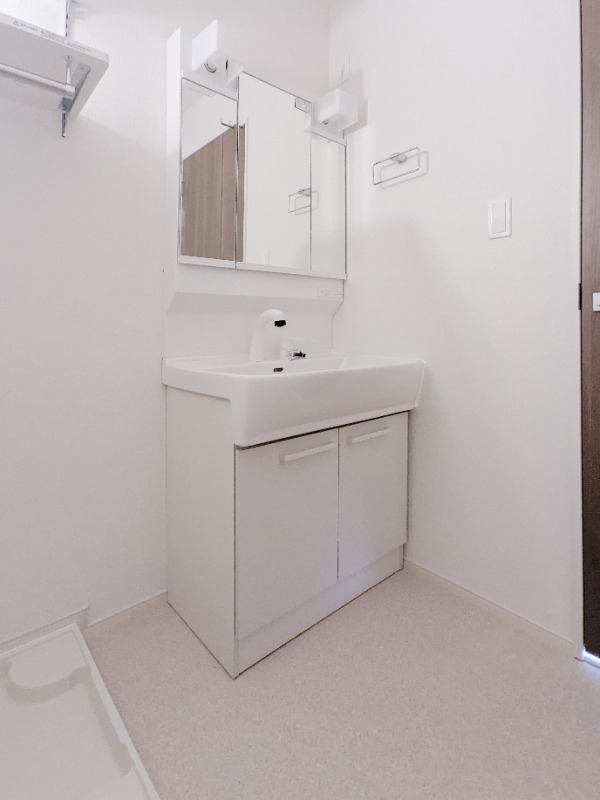 洗面設備　図面と現状に相違がある場合には現状を優先