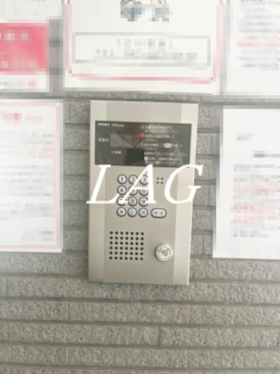 セキュリティ　オートロックです。