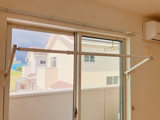 その他設備　室内物干し設備もあります★