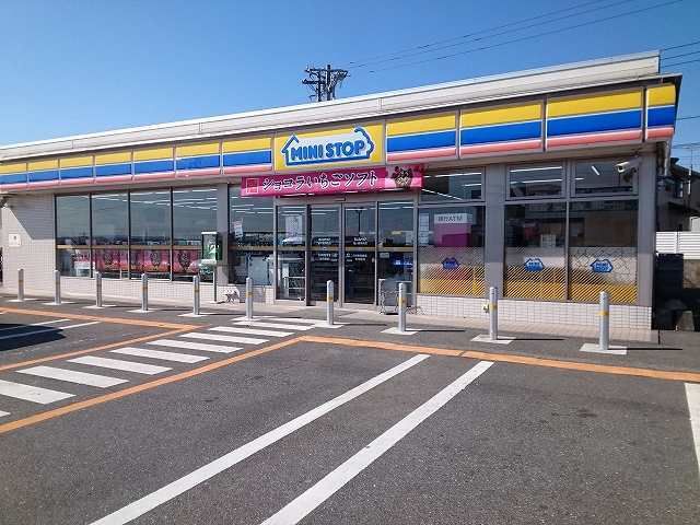 コンビニ　ミニストップ 袖ヶ浦神納店（コンビニ）まで450m