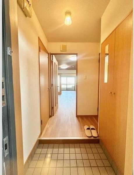 玄関　ゆったりとした玄関です