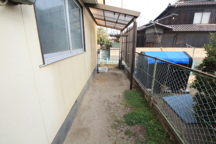 庭　庭というかテラスです☆
