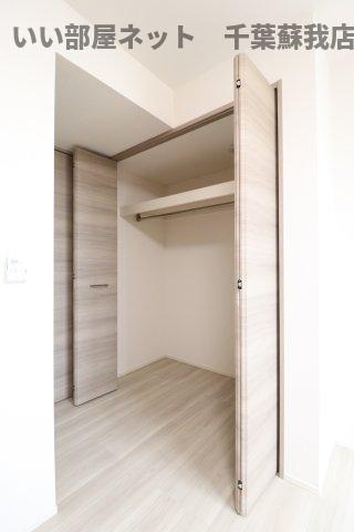 収納　たっぷりとした収納スペースです