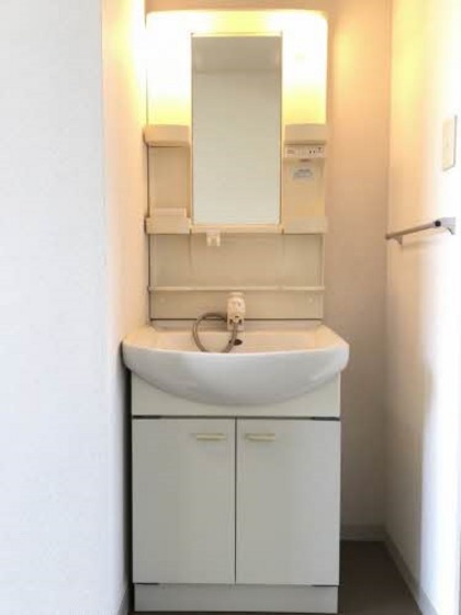 洗面設備　※他号室の写真です