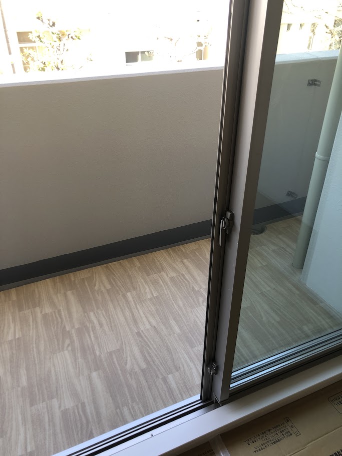 バルコニー　広々としたバルコニーです