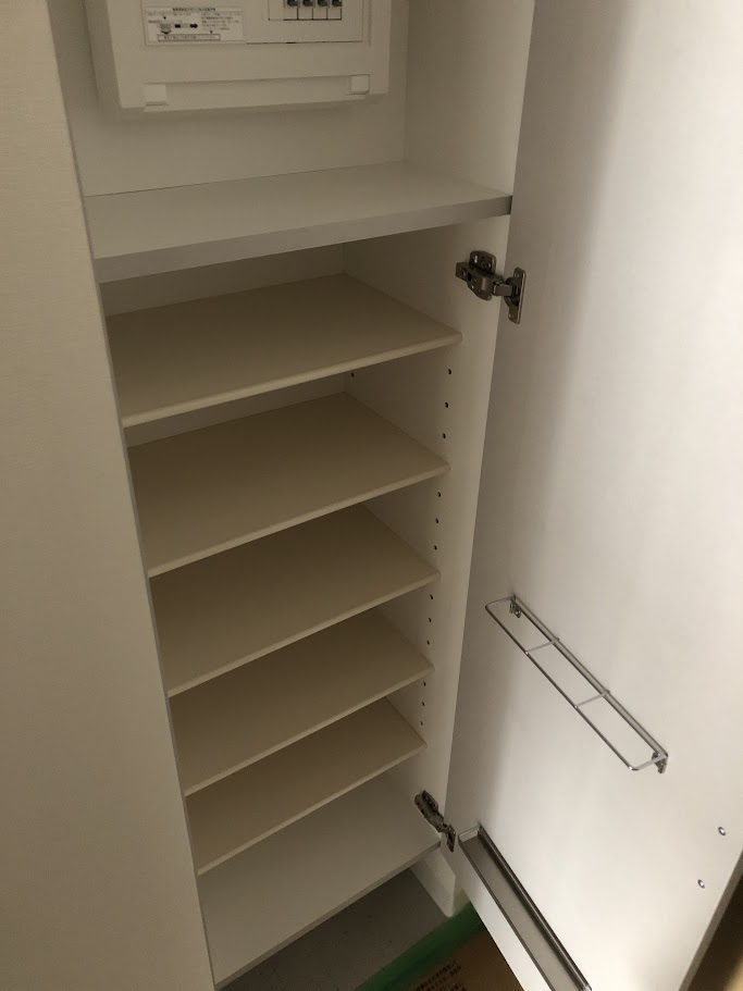 収納　収納があります