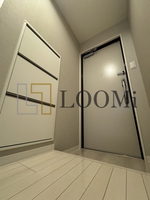 玄関　ルクール谷町　玄関スペース