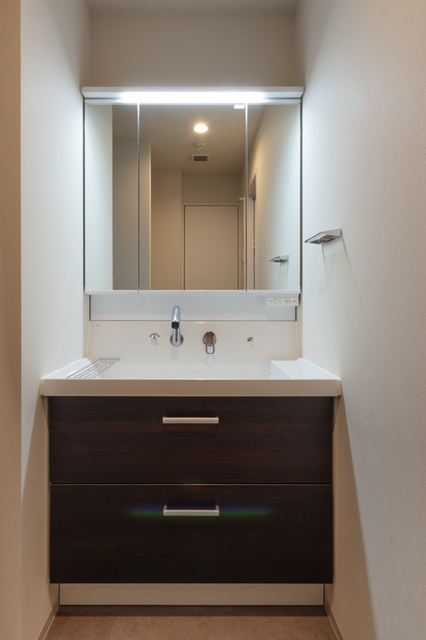洗面設備　※写真は同タイプ住戸です。