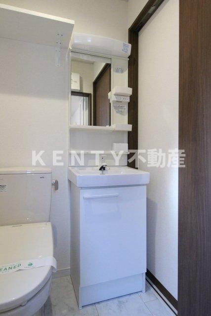 洗面設備　忙しい朝には欠かせない洗面所です