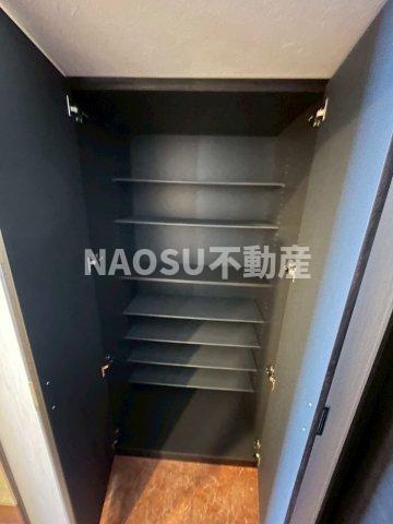 収納　大きなスペースがあり、収納には困りません