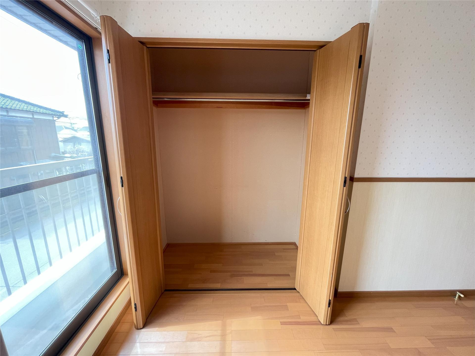 収納　収納たっぷりのクローゼット有り☆