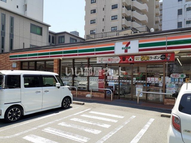 コンビニ　セブンイレブン米屋町店（コンビニ）まで436m
