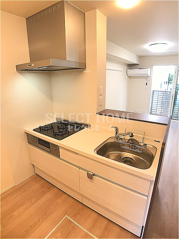 キッチン　キッチンでお料理をお楽しみください