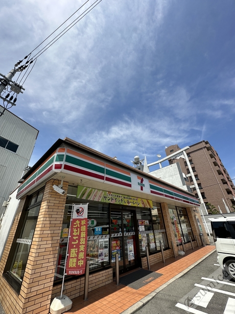 コンビニ　セブンイレブン大阪長吉川辺2丁目店・セブンイレブンいい気分♪（コンビニ）まで444m