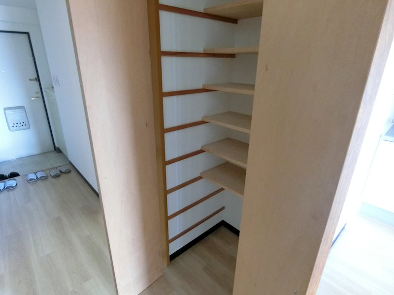 収納　廊下物入