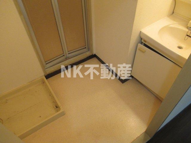 洗面設備　使いやすい洗面所です