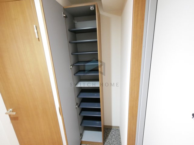 収納　ちょっとした収納スペースも充実しています