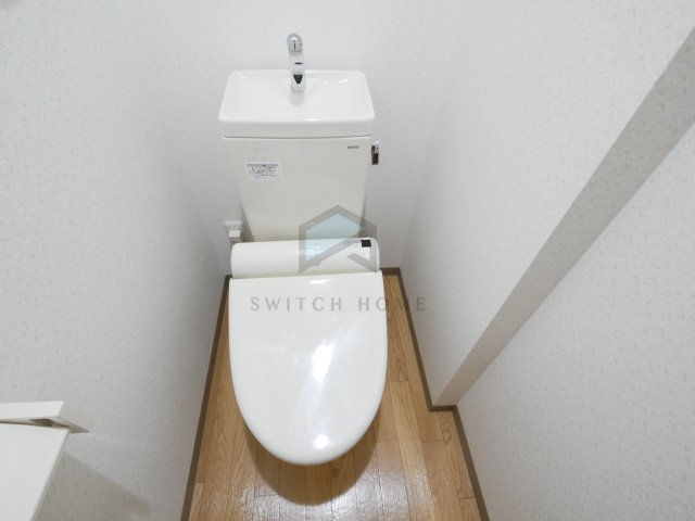 トイレ　ゆったりとした空間のトイレです