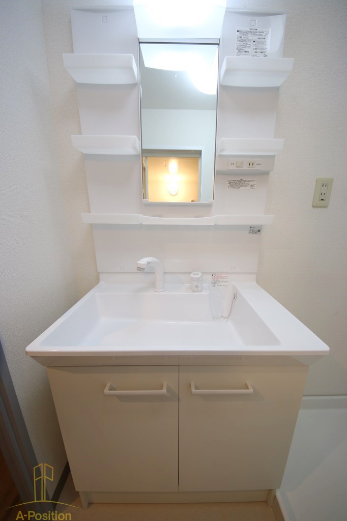 洗面設備　ドエル北堀江