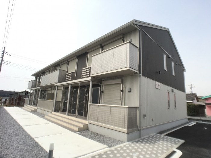 建物外観　駐車場2台付き♪