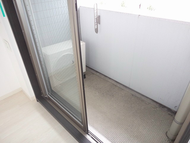 バルコニー　バルコニーからは、京都タワーが見えます♪