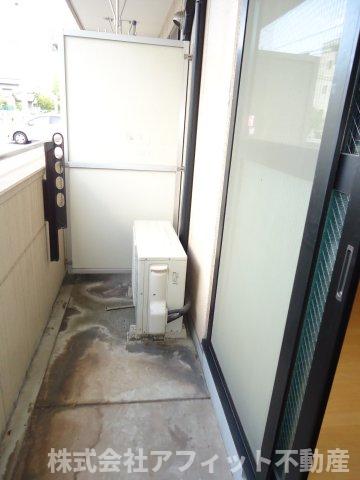 バルコニー　東向き