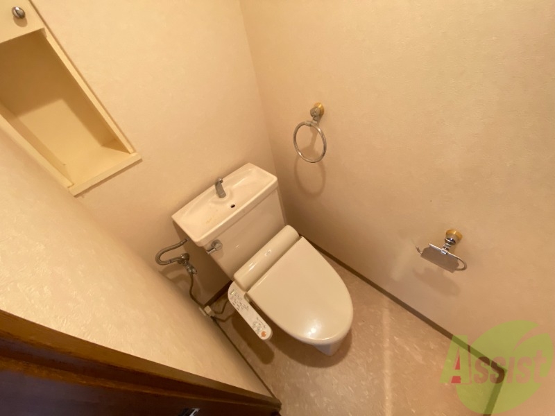 トイレ　快適に使用できる、清潔感にこだわったトイレです。