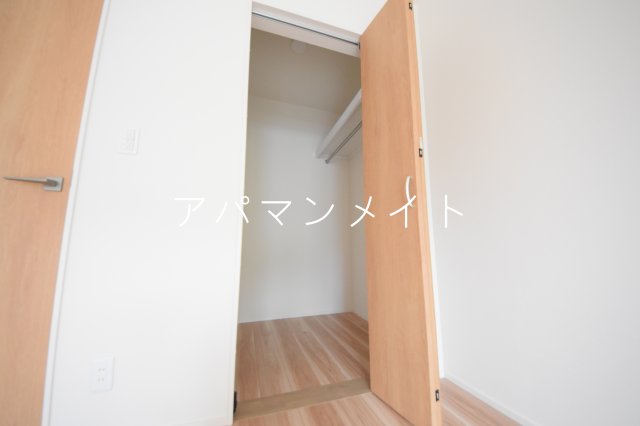 収納　大きなスペースがあり、収納には困りません
