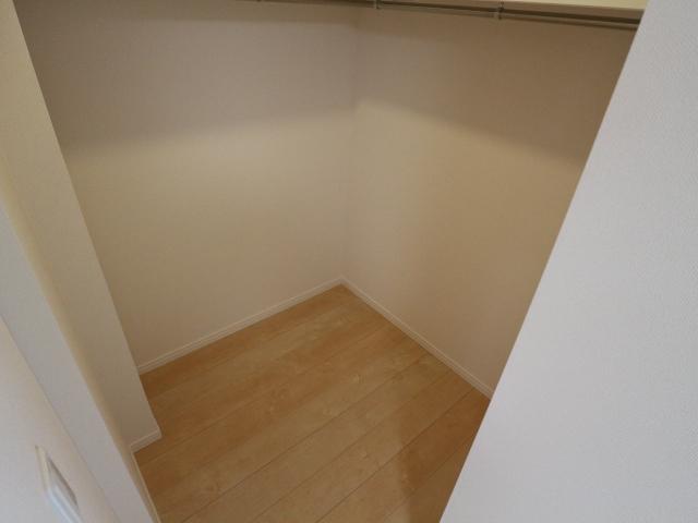 収納　たっぷりとした収納スペースです