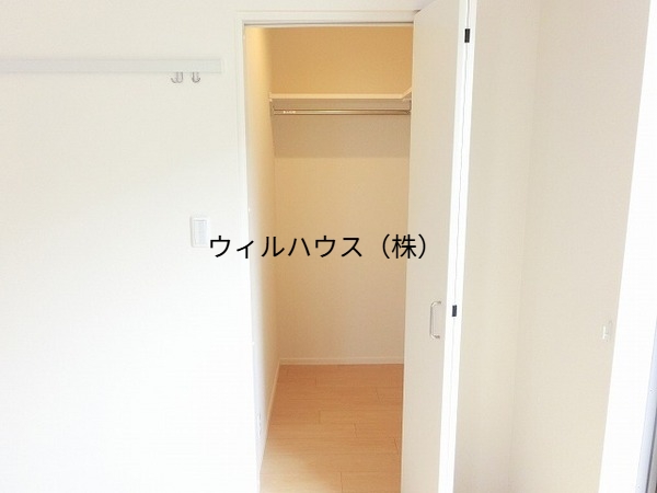 収納　ウォークインクローゼット！