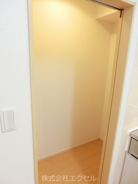 収納　ウォークインクロゼットです。