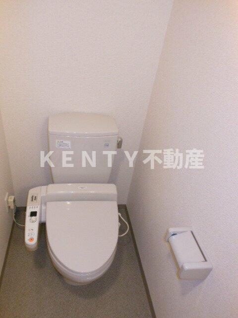 トイレ　ゆったりとした空間のトイレです