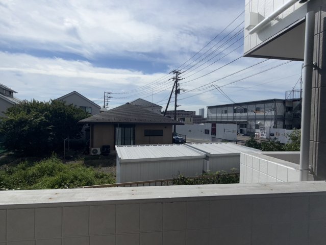 眺望　建築中の写真です。