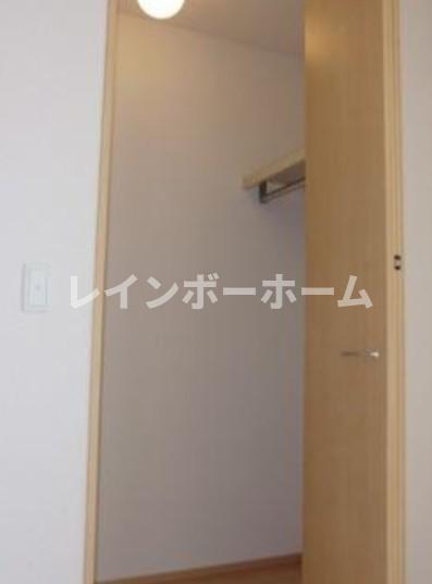 収納　大きなスペースがあり、収納には困りません