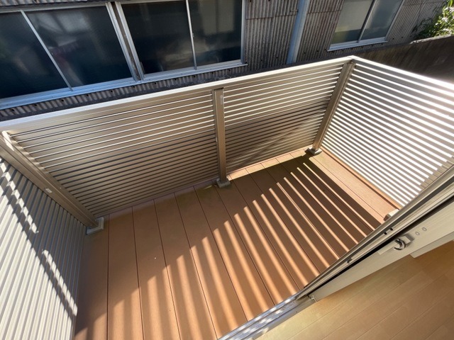 バルコニー　図面と現状に相違がある場合には現状を優先