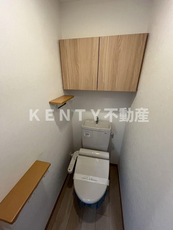 トイレ　ゆったりとした空間のトイレです