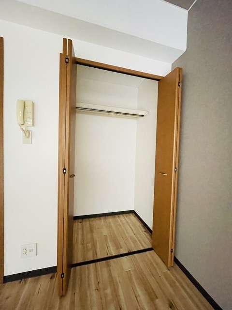 収納　写真は違う号室です。