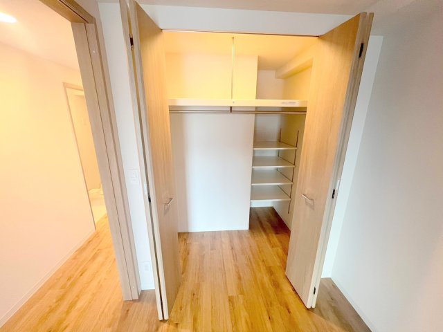 収納　しっかり収納スペースも確保。使いやすいお部屋です。