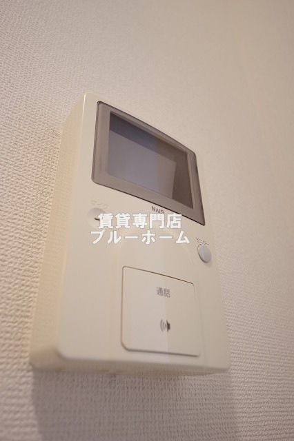 セキュリティ　モニター付きインターホン！