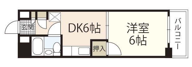 第1原本ビルの間取り写真