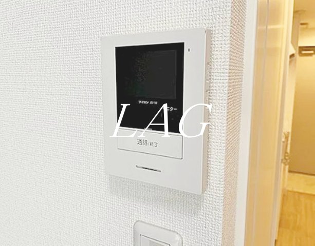 セキュリティ　モニター付きインターフォンです。