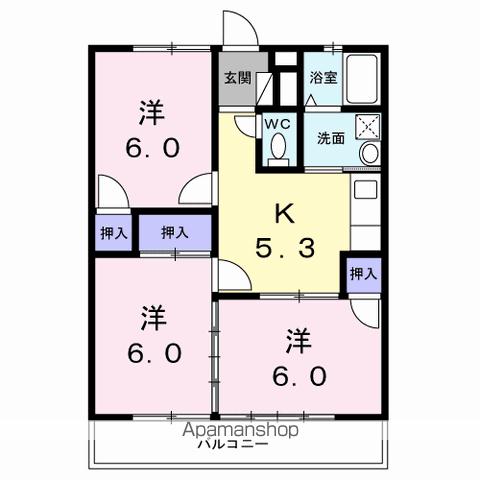 ロイヤルFUJIの間取り写真