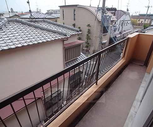バルコニー　開放感のあるバルコニー。